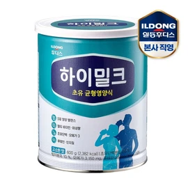 Foodis [Ildong Foodis Co., Ltd.] High Milk Colostrum Balanced Nutrition 600g 1 can / 후디스 [일동후디스(주)] 하이밀크 초유 균형영양식 600g 1캔