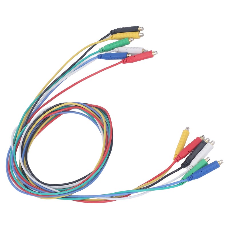 6PCS Magnetic Test Leads Silicone Soft Flexible Jumper Test Wires