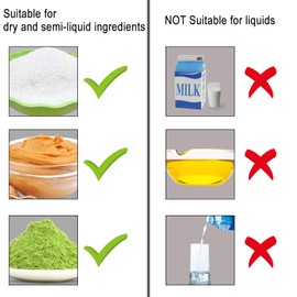 Adjustable Measuring Spoon Plastics White,Creative Double End Adjustable Scale,8 Stalls Measuring Spoon,Measuring Dry/Semi-Liquid Ingredients,for Baking,Cooking,Coffee,Sugar,Salt,Powder.