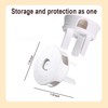 4 pcs 2 in 1 Reliable Child-Proof Outlet Covers and