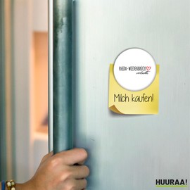 Huuraa Rheda-Wiedenbrück in Love Fridge Magnet Size 59 mm with Name of Your Favourite City in North Rhine-Westphalia Gift Idea for Friends and Family