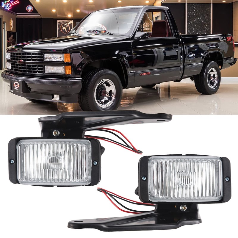 Fog Light with Bulbs Compatible with Chevy GMC Model |