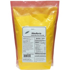 NuSci Vitamin B2 Riboflavin Pure Powder Energy (100 Grams (3.52 oz))