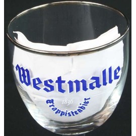 Westmalle Trappist Beer Vintage Chalice - Set of 4