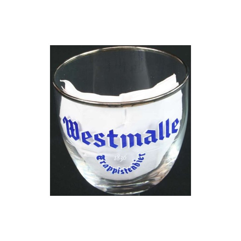 Westmalle Trappist Beer Vintage Chalice - Set of 4