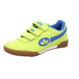 Geka Bernie V - Scape per Sport Indoor Unisex Bambini, Giallo (Lemon/Blau Lemon/Blau), 26 EU