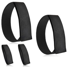 4 Pcs Black Boot Blousers Elastic Boot Bands Military Boot Straps Military Blousing Bands adjustable tactical boot blousers for Hunting Gardening Hiking Cycling Fishing Military Army Uniforms(2 Pair)