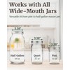 Elementi Sprouts Growing Kit for Wide Mouth Mason Jars, Set