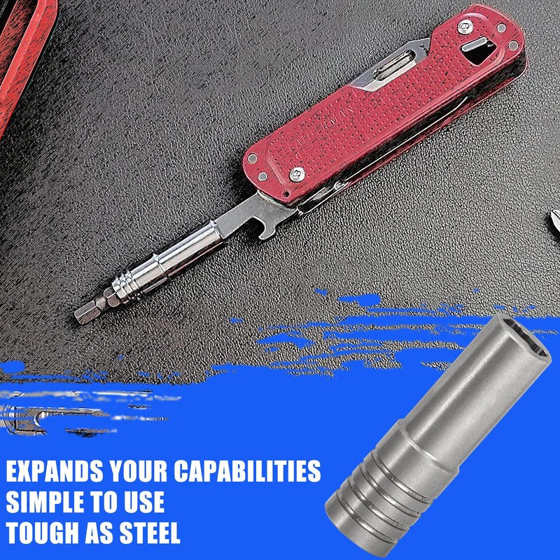 Foruly for LEATHERMAN Screwdriver Extension Adapter For Leatherman Free T2