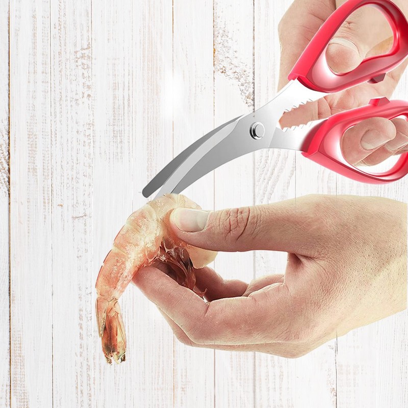 Maine Man Seafood Shears, 18/8 Stainless Steel