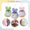MPQDFG Pack of 3 Plush Toy Penguin Cartoon Key Chain
