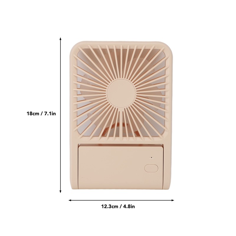 Portable Air Conditioner Fan Strong Wind Silent Operation Ultra Slim