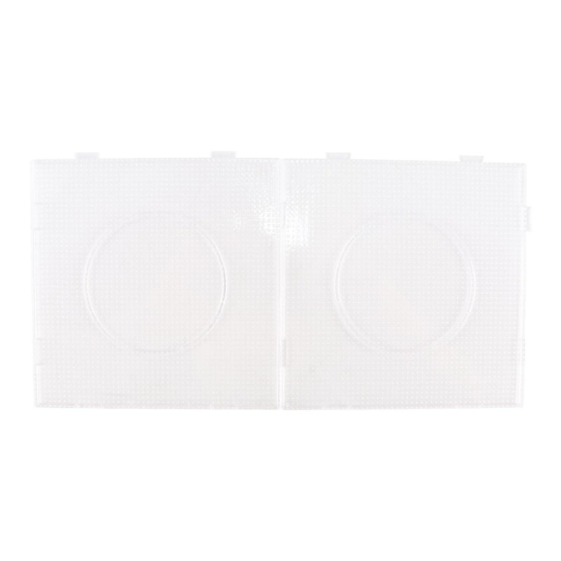 Gorise 2.6mm Ironing Beads Transparent Plastic Pegboard Template DIY Craft