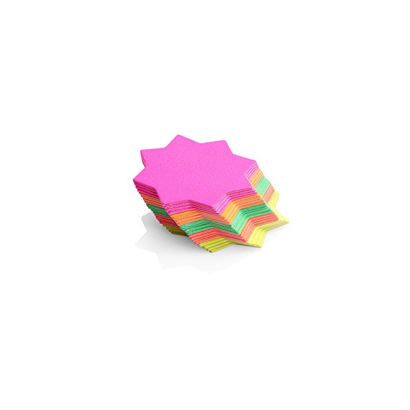 Premier Stationery H2752042 Premier Depot 4-Inch Flash Star Card (Pack