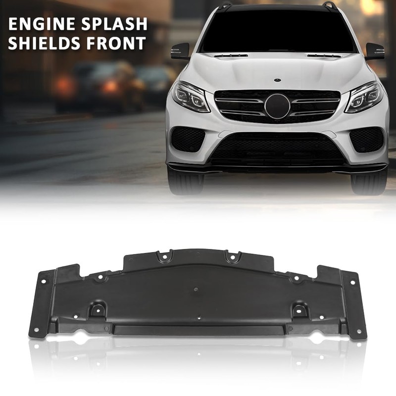 G-PLUS Engine Splash Shields Front Compatible with Benz GL-Class GL450