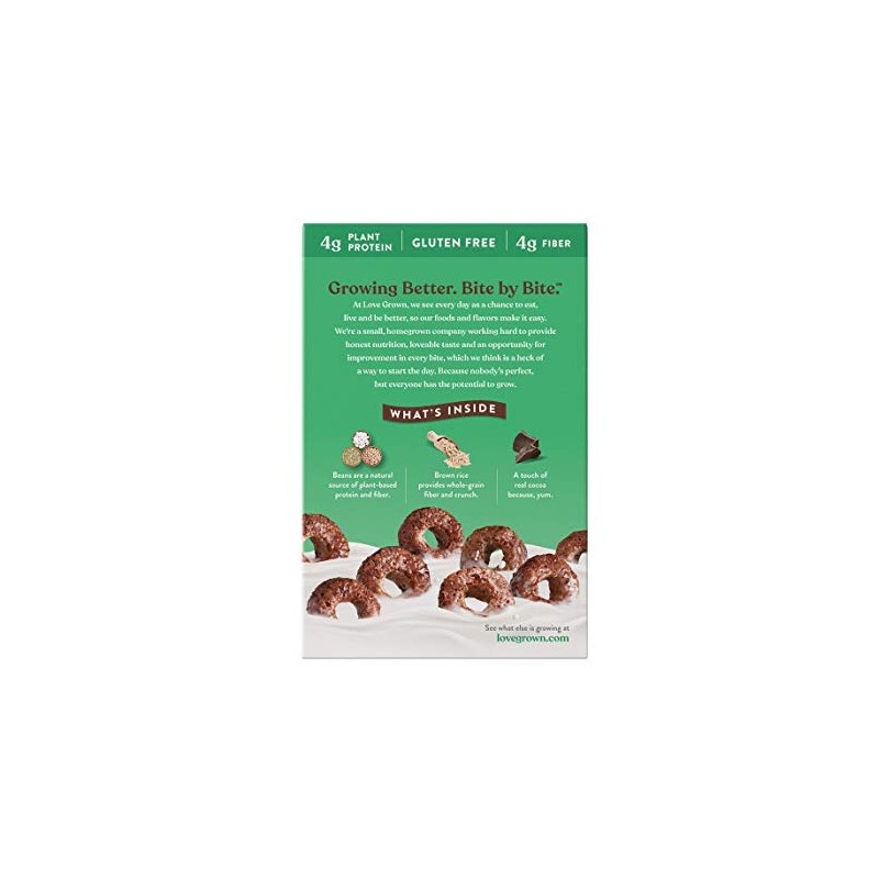 Love Grown Chocolate Power O's, 10 oz. Box