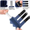 Reppkyh Finger Splints Trigger Finger Braces for Ankle, Pack of