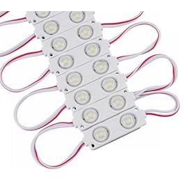 LED Modules Light 12V DC 0.72W 6500K White for Advertising Light Box Letter Sign (200pcs Pack)