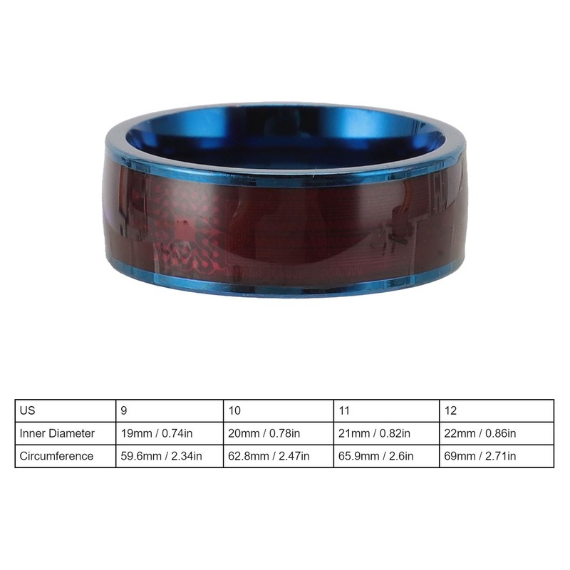 Asixxsix Smart NFC Ring, Steel Material, for Door Locks, File