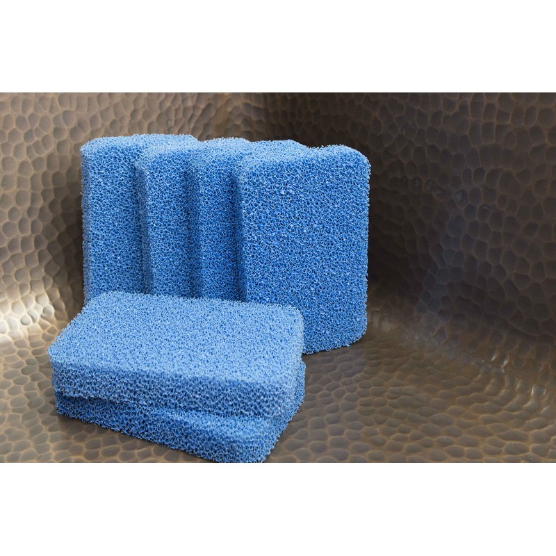 Sinkology SSCRUB-101-3 Breeze Non-Scratch and Odor Resistant Silicone Scrubber Package