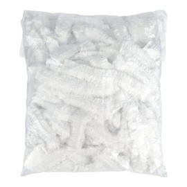 100PCS Disposable Shower Caps - 2.7 Gauge Plastic Elastic Bath Caps - Waterproof Hair Caps for Home, Hotel, Spa, and Hair Salon Use