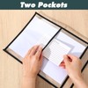 15 Pack Job Ticket Holder Work Order Plastic Sleeves with