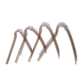 Emtech Laboratories Behind-The-Ear Earmold HW TRS - Plastic Lock Tubing for Hearing Aids (Brown)