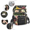 LOKASS Lunch Box for Women/Men-16L-Insulated Lunch Bag, Expandable Double-layer Leakproof