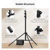 K&F CONCEPT Air Cushioned Light Stand – 9.2ft Heavy Duty