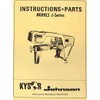 KYSOR Johnson J-Series Horizontal Band Saw Manual