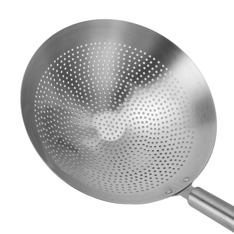 Colander Spoon 3mm Aperture 304 Stainless Steel Fine Filter Comfortable