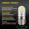 Ruiandsion E10 LED Bulb 6V Non Polarity 200LM 6000K White