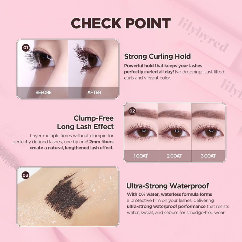 lilybyred Am9 to Pm9 Survival Colorcara | Korean Color Mascara