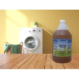 Kleen Free Naturally Preformed Enzyme Cleaner, Enzyme Solution, Multi-Purpose Cleaner, Laundry Additive and More - Ready to Use - Orginal Scent - 128oz (1 Gallon) - Pack of 2