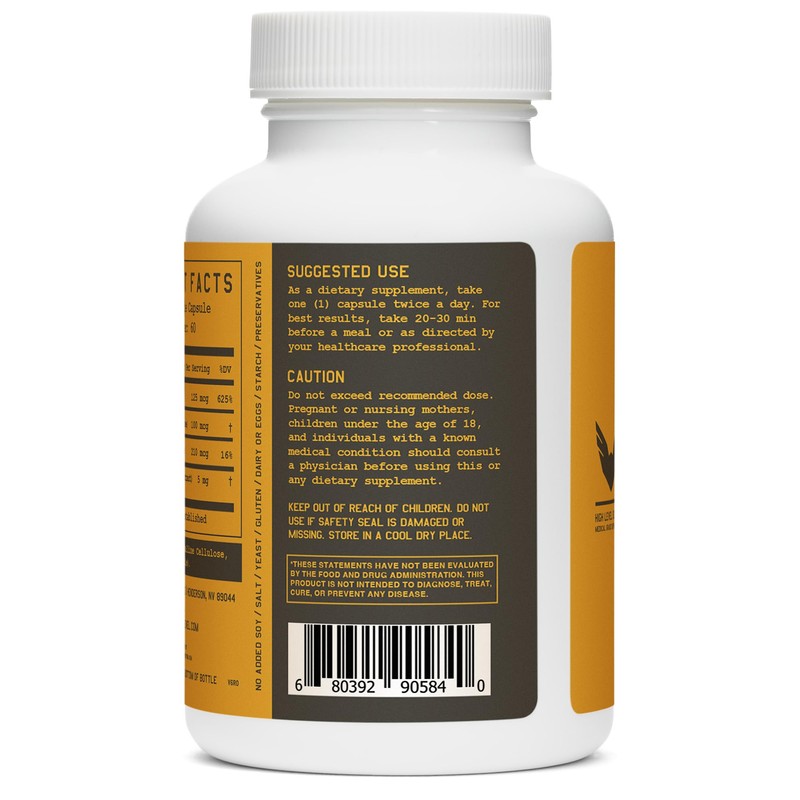 High Level K2-D3, Vitamin K2 Supplement, Dual Action Support Complex