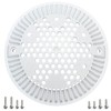 WG1048E White Pool Main Drain Cover Replacement Compatible with WG1048E