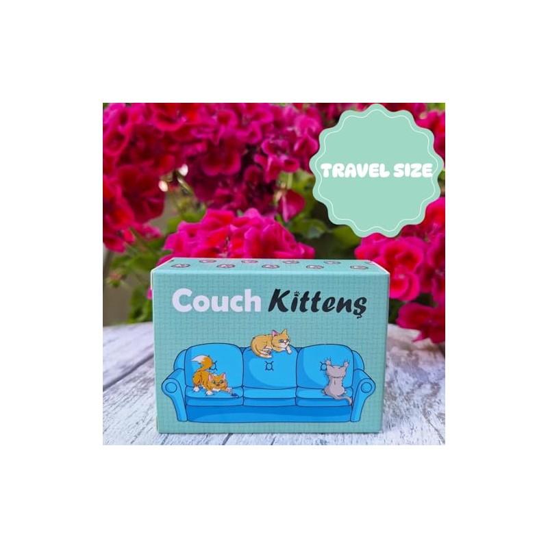 Couch Kittens Card Game- Quick and Easy 2 Player Game