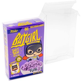 Viturio Pop Protector Case Compatible with Funko Pop Cereal Boxes, (10 Pack) Clear Plastic Box with Protective Film