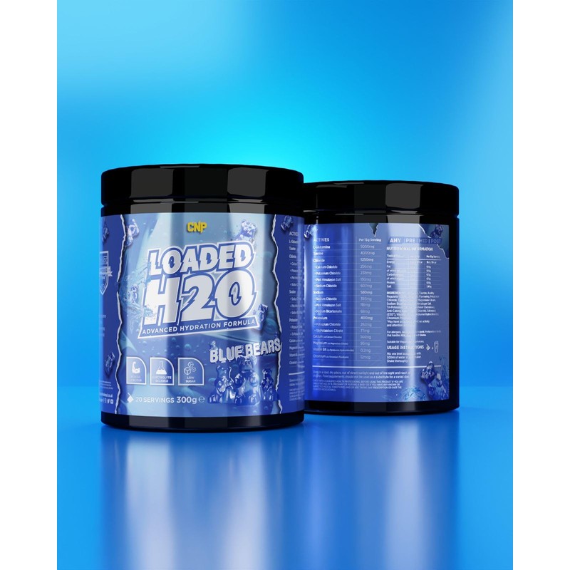 CNP Professional Loaded H20 Advanced Hydration Formula with Potassium, Sodium