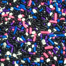 Galaxy Nebula Confetti Candy Sprinkles Cake Cookie Cupcake IceCream Donut Quins 6oz