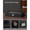 SONGMICS Watch Box, 24-Slot Watch Case, Lockable Watch Storage Box