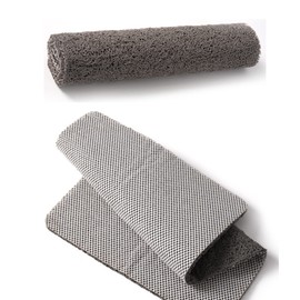 Shower Mat Non Slip PVC Bath Mat for inside shower,bathroom (40x60cm Grey)