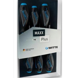 WITTE # 663864 - MAXX PLUS 6PC SET: 4 SLOTTED 2 PHILLIPS