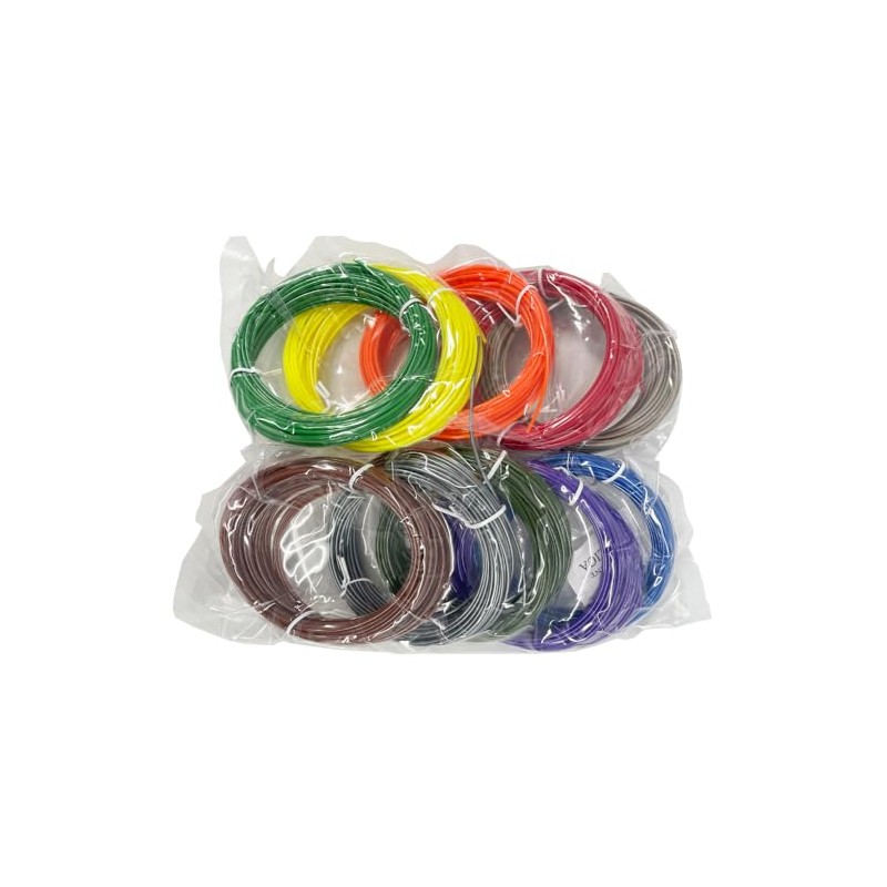Dejeen PETG Filament 10-Color Set, Each 10m, Total 100m for