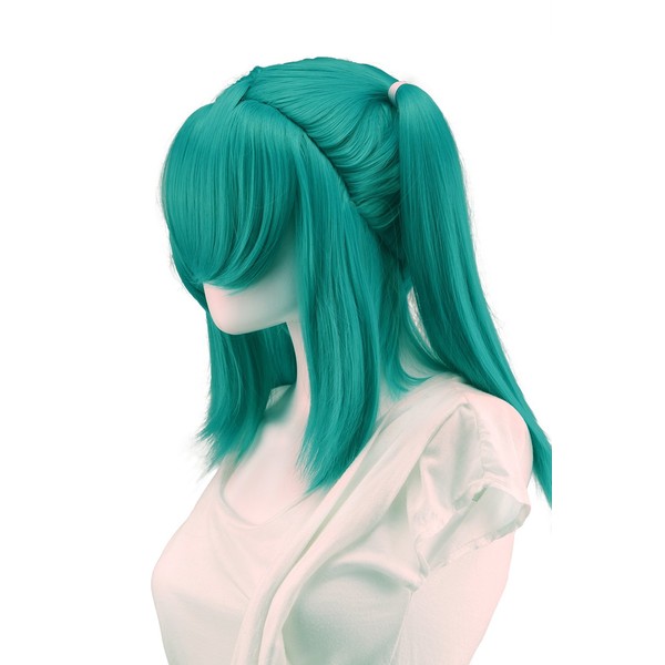 Epic Cosplay Gaia Vocaloid Green Pigtail Wig (T2VG)