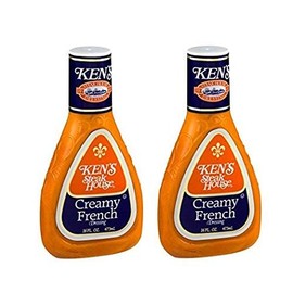 Ken's Steak House Creamy French Dressing (Pack of 2) 16 oz Bottles