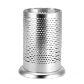 Stainless Steel Kitchen Utensil Holder for Kitchen Counter, Spoon Holder Utensil Crock and Cooking Utensil Holder Utensil Caddy, Spatula Spoon Holder Counter, Metal Canister for Silverware