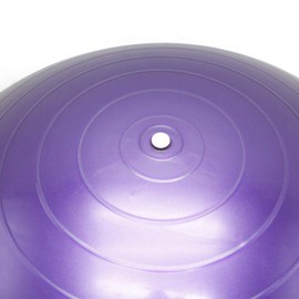 Fortitude Sports Exercise Ball With Pump | Yoga Swiss Ball For Fitness, Pilates, Home and Gym | Anti Burst, Anti Slip Balance Ball in 55, 65, 75cm Sizes (55cm, Grey)