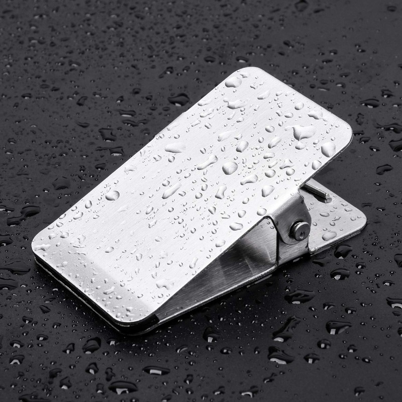 Stainless Steel Chip Clips,Long Heavy Duty Chip Clip for Record