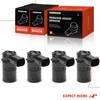 A-Premium 4-PC Reverse Backup Parking Assist Sensor Compatible with Select